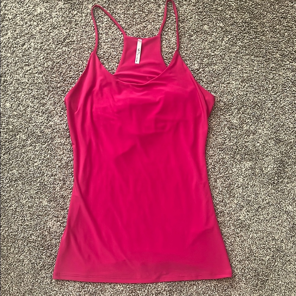 Women's Pink Sleeveless Top